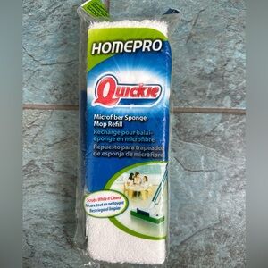 Quickie Clean Microfiber Sponge Mop Refill # 045  Type S New